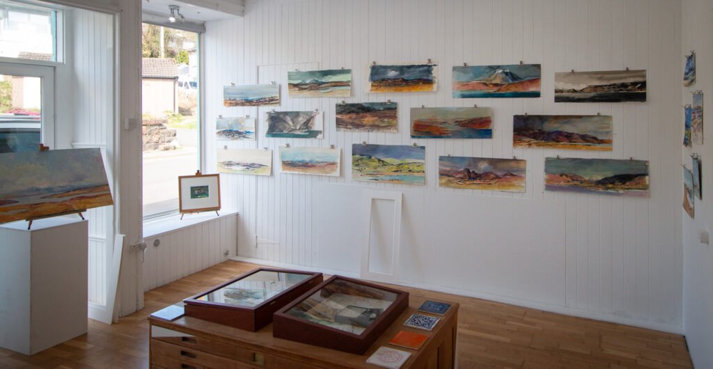 Final Exhibition at Tighnabruaich Gallery 2024, Tom Shanks